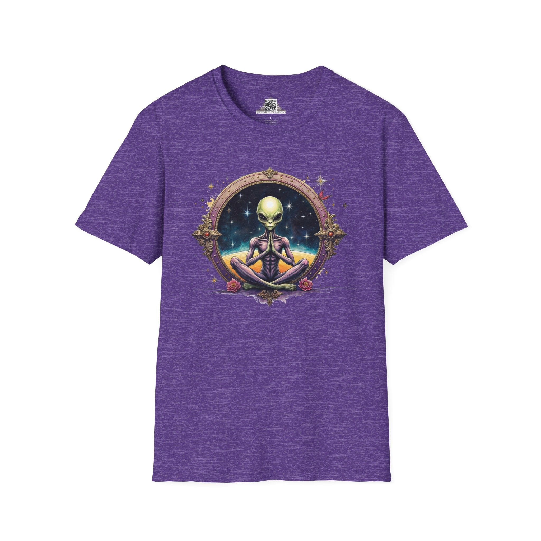 Printify T-Shirt S / Heather Purple T-Shirt - The Truth is Out There… but So Are the Aliens! - Alien & Space