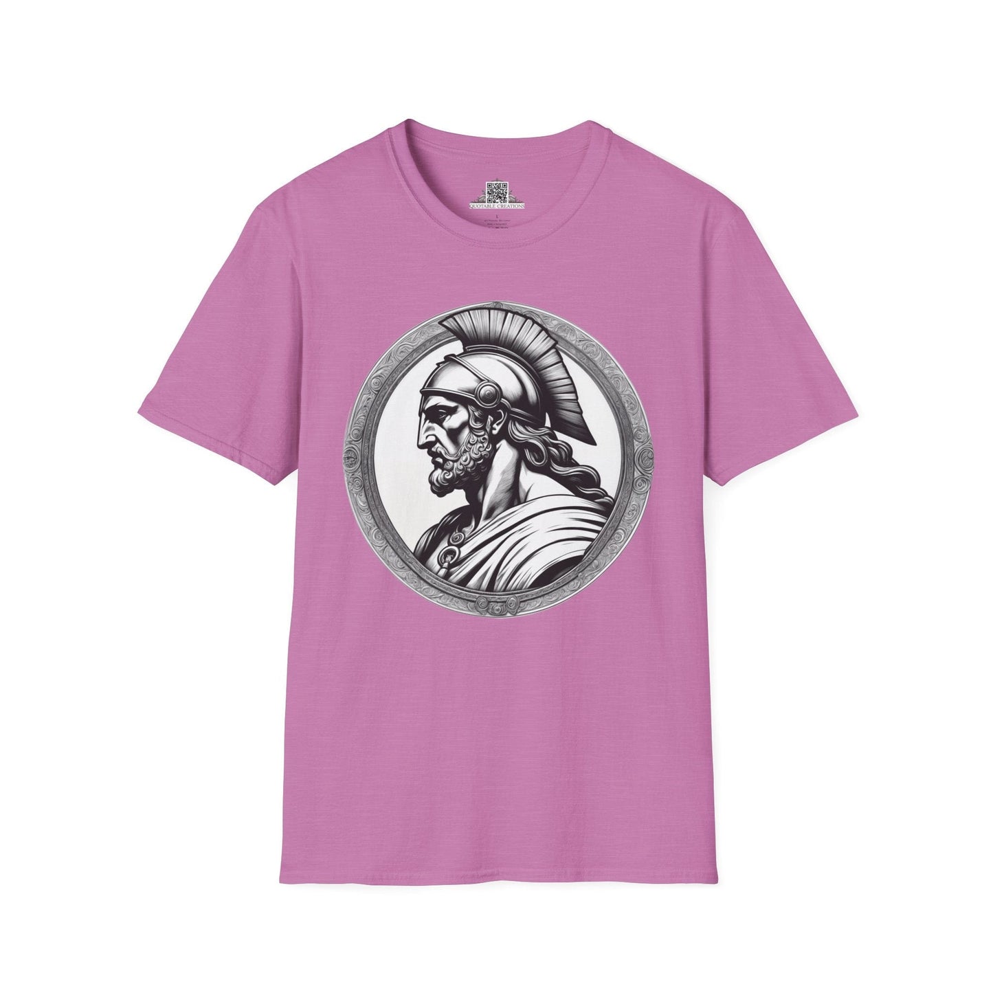 Printify T-Shirt S / Heather Radiant Orchid Achilles Heroes & Quests - T-Shirt