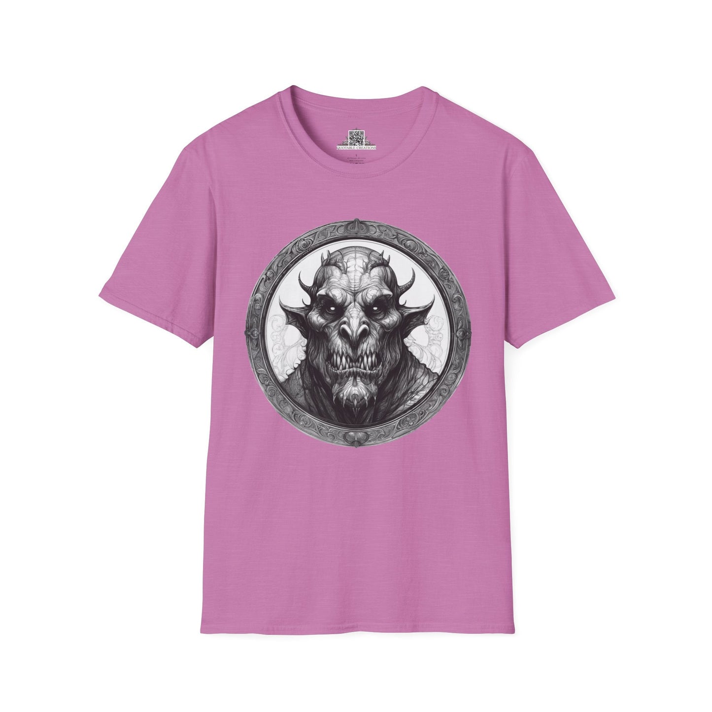 Printify T-Shirt S / Heather Radiant Orchid Grendel Heroes & Quests - T-Shirt