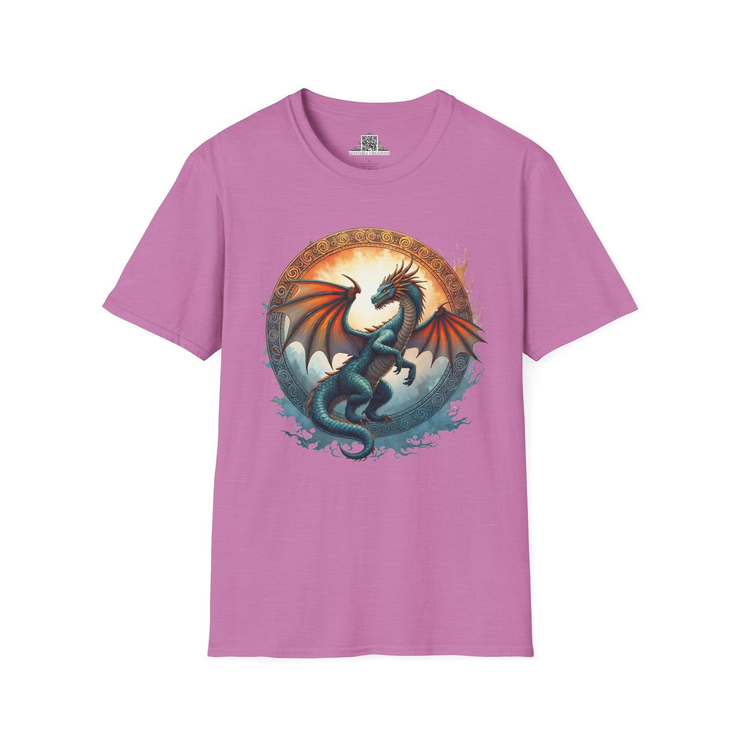 Printify T-Shirt S / Heather Radiant Orchid Skyfire - Dragons & Magic T-Shirt