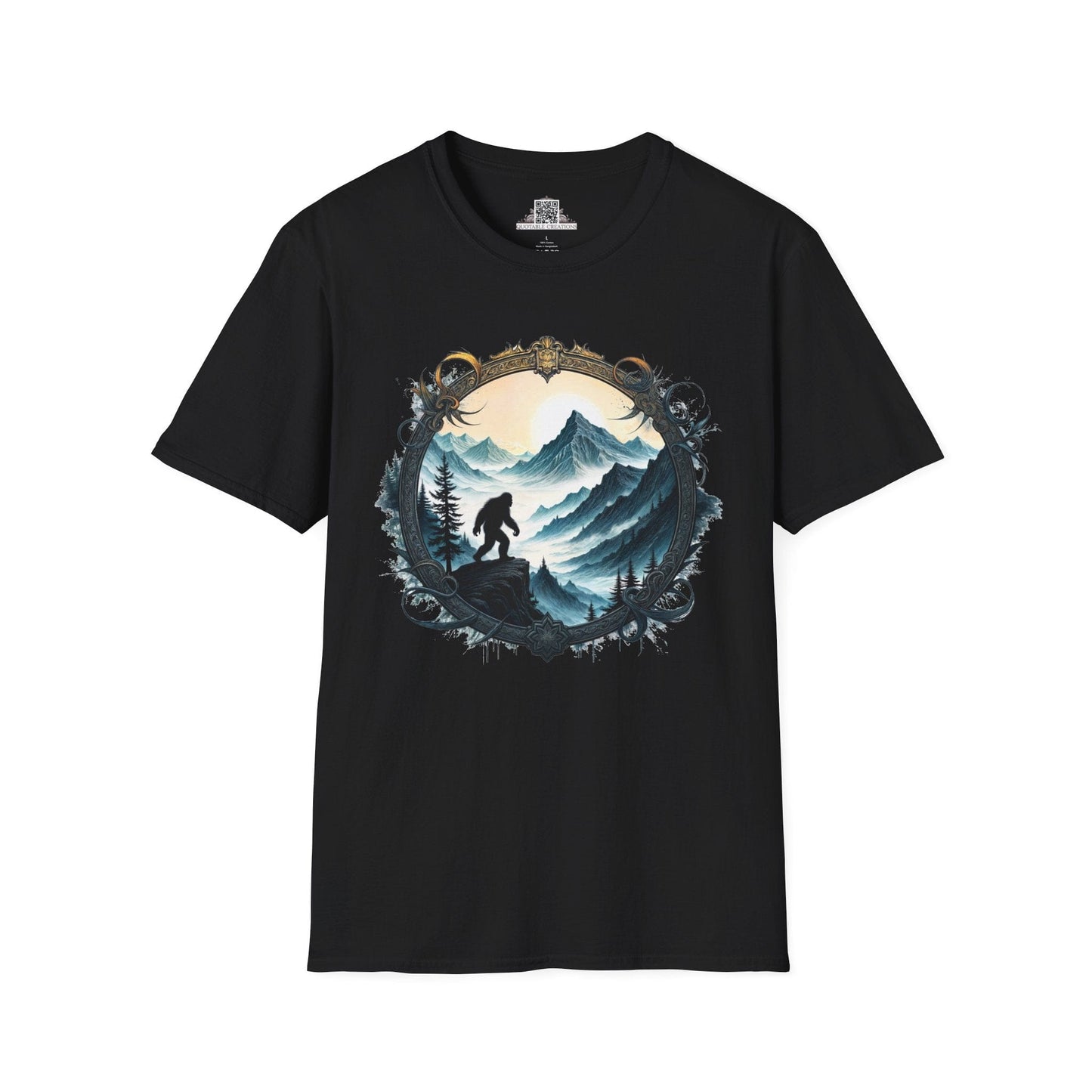 Printify T-Shirt XS / Black Legends of the Wilderness - Bigfoot & Legends T-Shirt