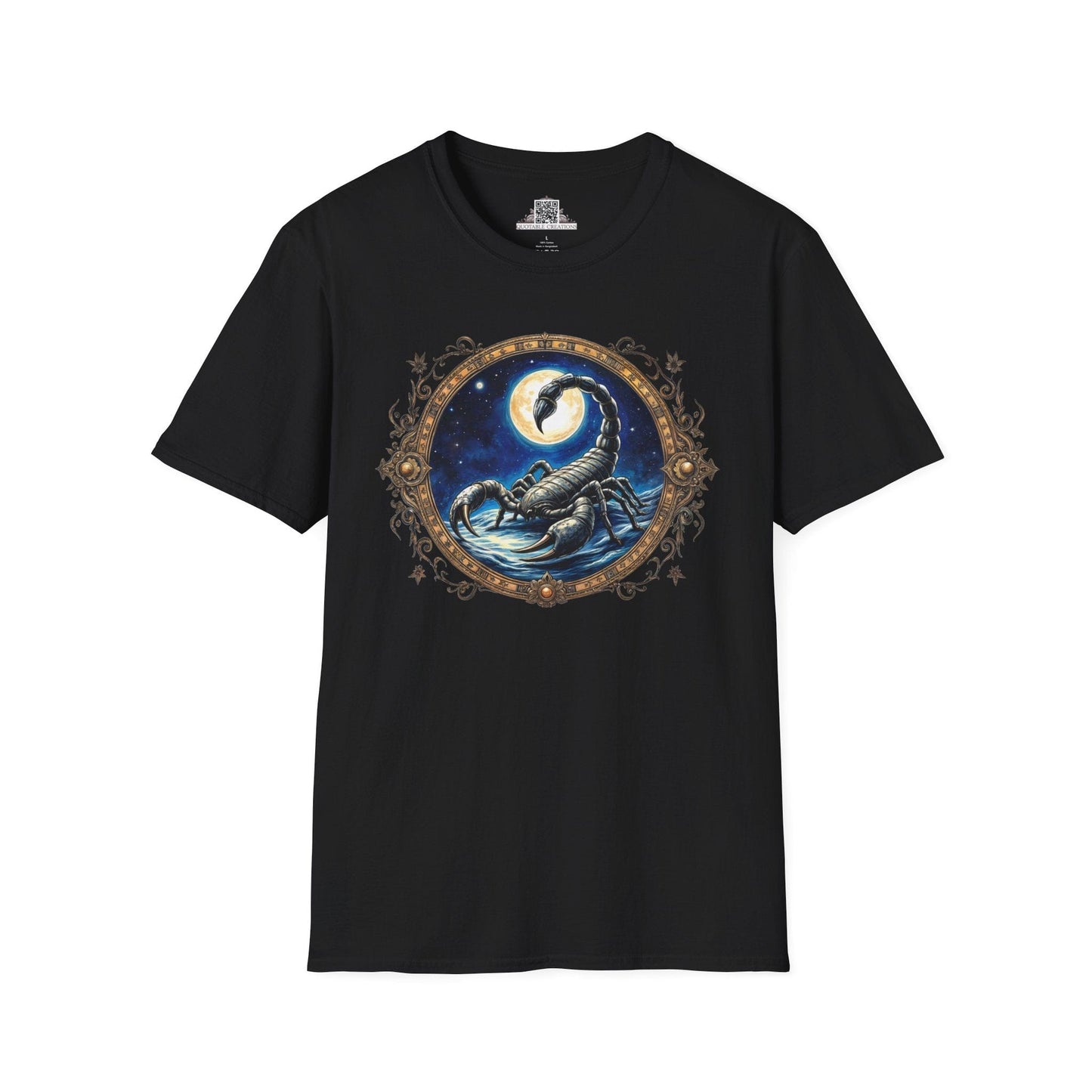 Printify T-Shirt XS / Black Scorpio Zodiac & Astrology - T-Shirt