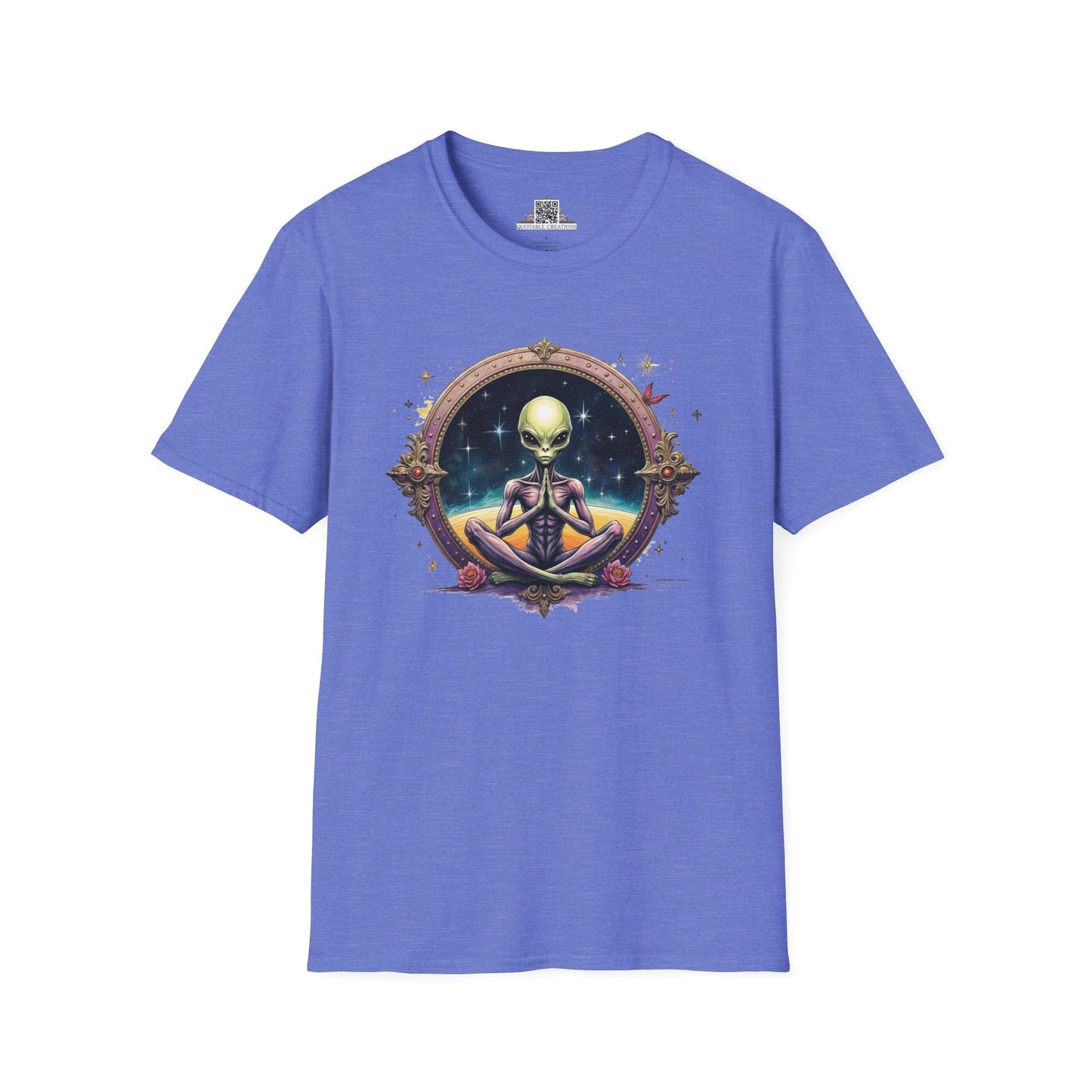 Printify T-Shirt XS / Heather Royal T-Shirt - The Truth is Out There… but So Are the Aliens! - Alien & Space
