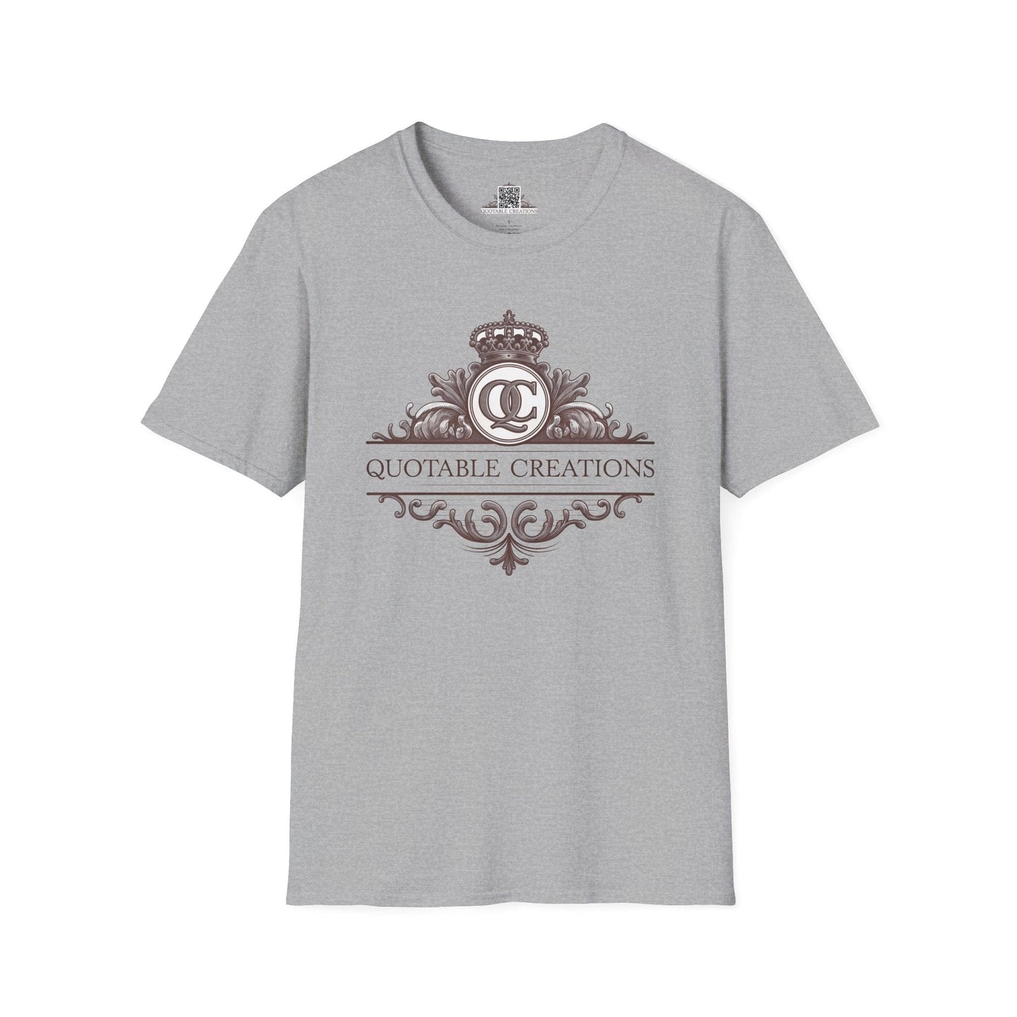 Printify T-Shirt XS / Sport Grey Quotable Creations - T-Shirt