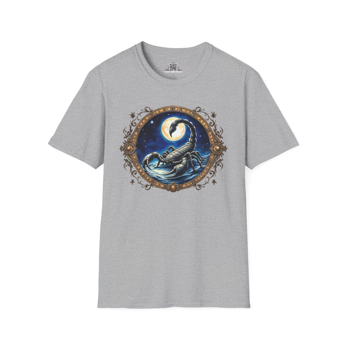 Printify T-Shirt XS / Sport Grey Scorpio Zodiac & Astrology - T-Shirt