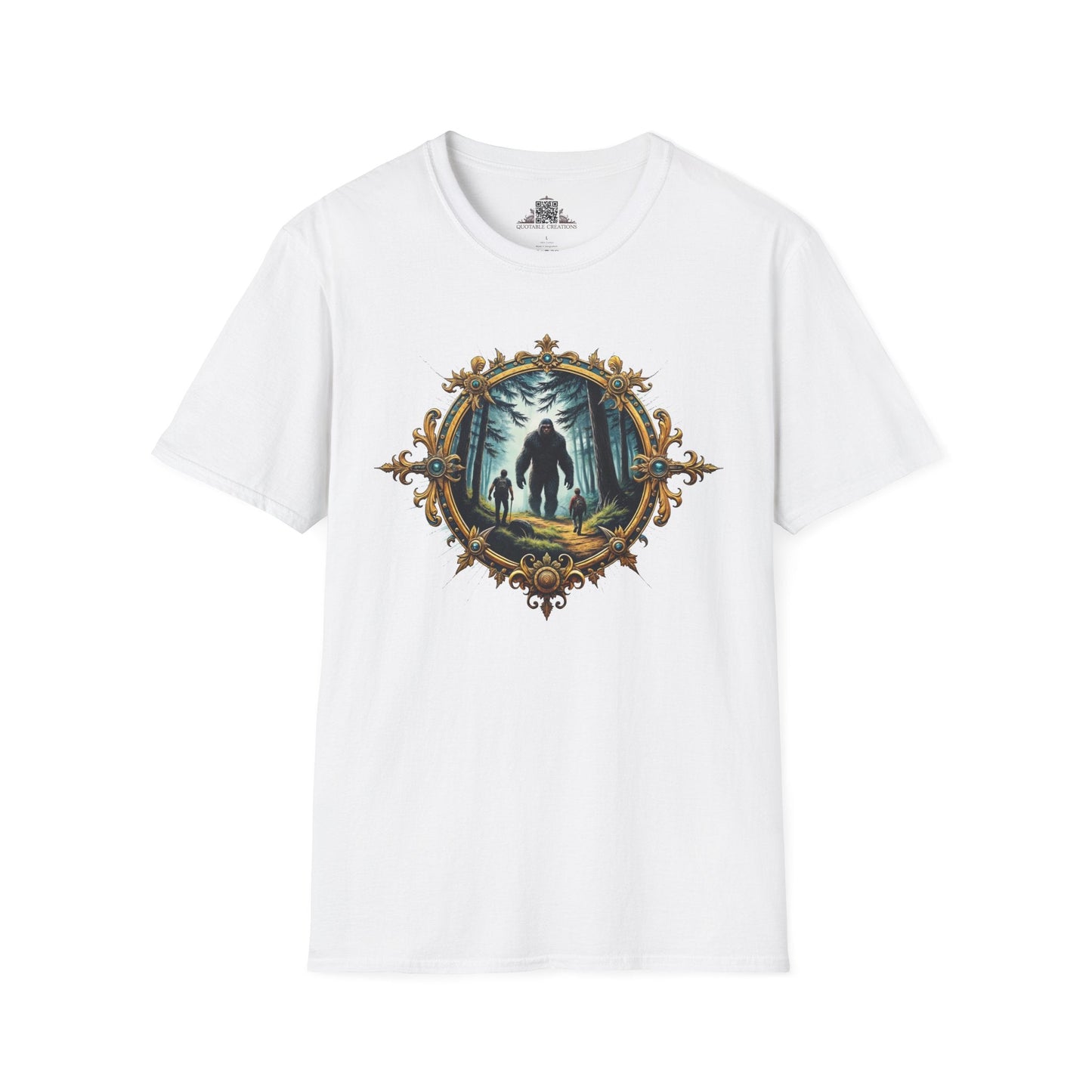 Printify T-Shirt XS / White Bigfoot Encounters - Bigfoot & Legends T-Shirt