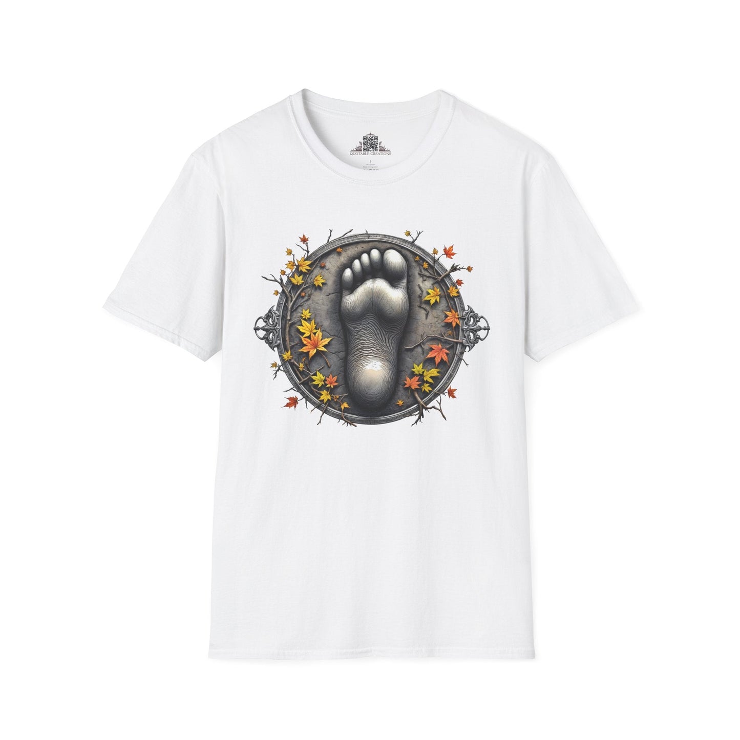 Printify T-Shirt XS / White Bigfoot Lives - Bigfoot & Legends T-Shirt