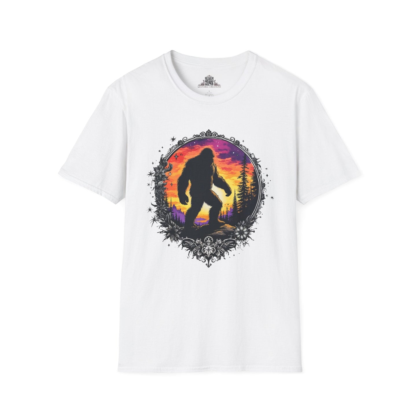 Printify T-Shirt XS / White Sasquatch Sightings - Bigfoot & Legends T-Shirt