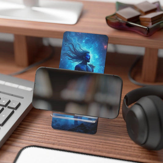 Printify Accessories 2.8" x 5.9" / Glossy Mythical Warrior Adjustable Smartphone Display Stand: Compact Desk Holder for Mobile Devices
