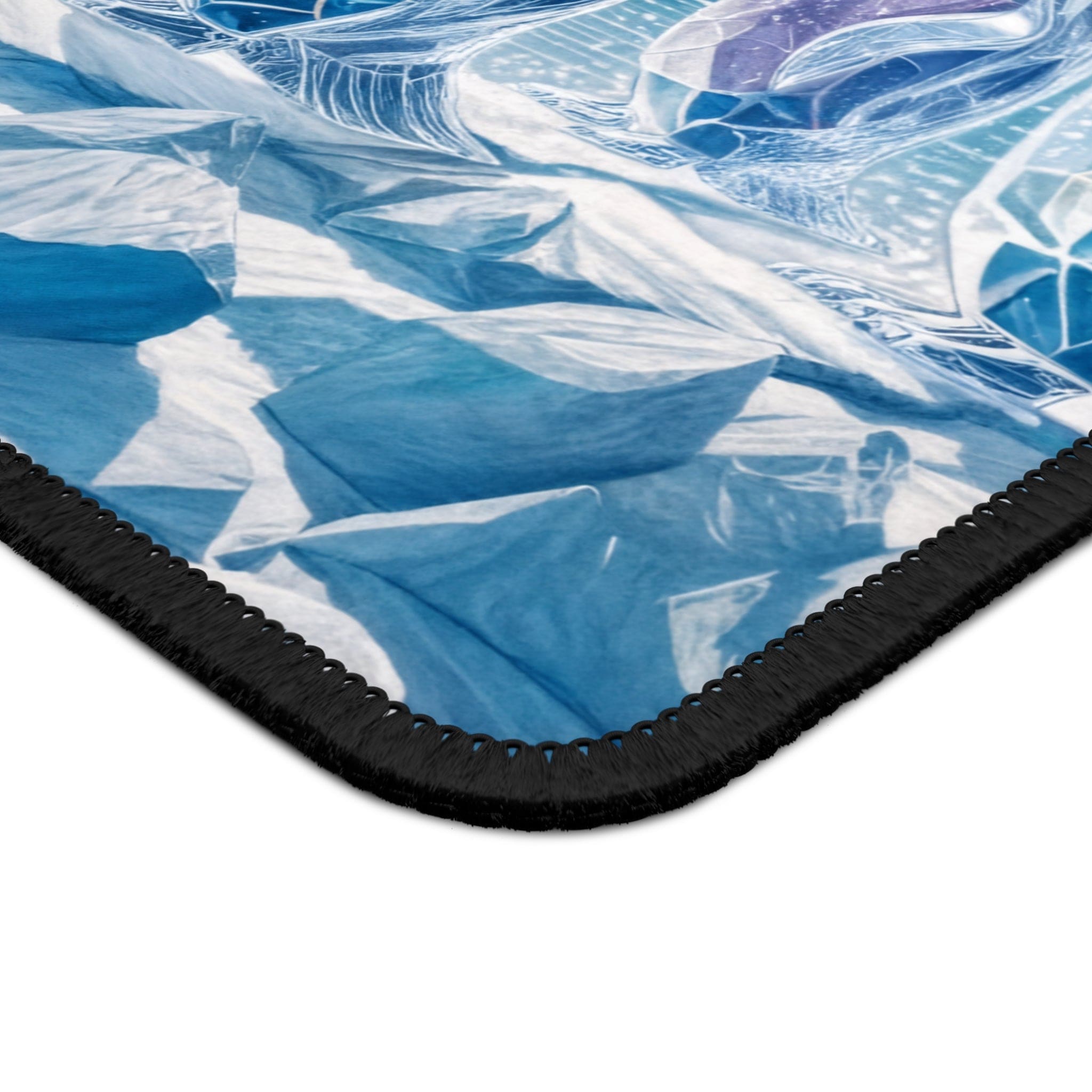 Printify Home Decor Rectangle / 9" × 7" Crystal Penguins - Desk Mat Mouse Pad Gamer Gift Office Decor