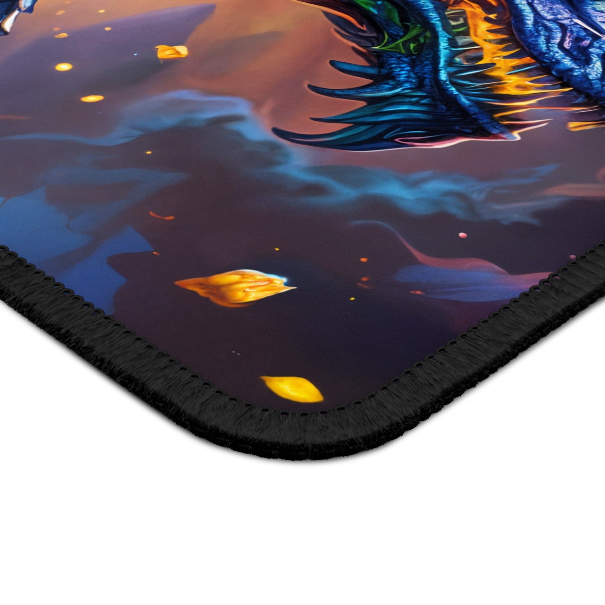 Printify Home Decor Rectangle / 9" × 7" Gem Dragon - Desk Mat Mouse Pad Gamer Gift Office Decor