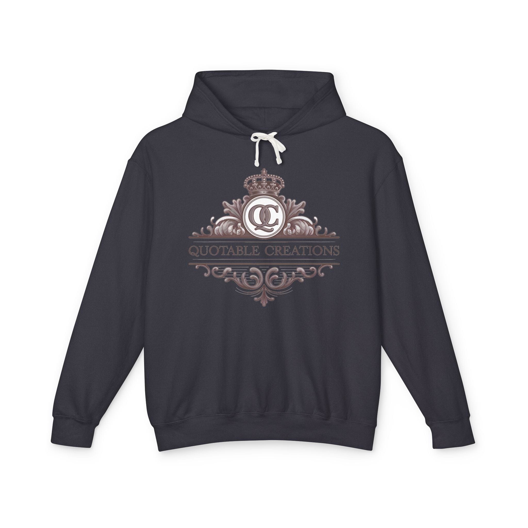Printify Hoodie S / Black Quotable Creations - Lightweight Hoodie