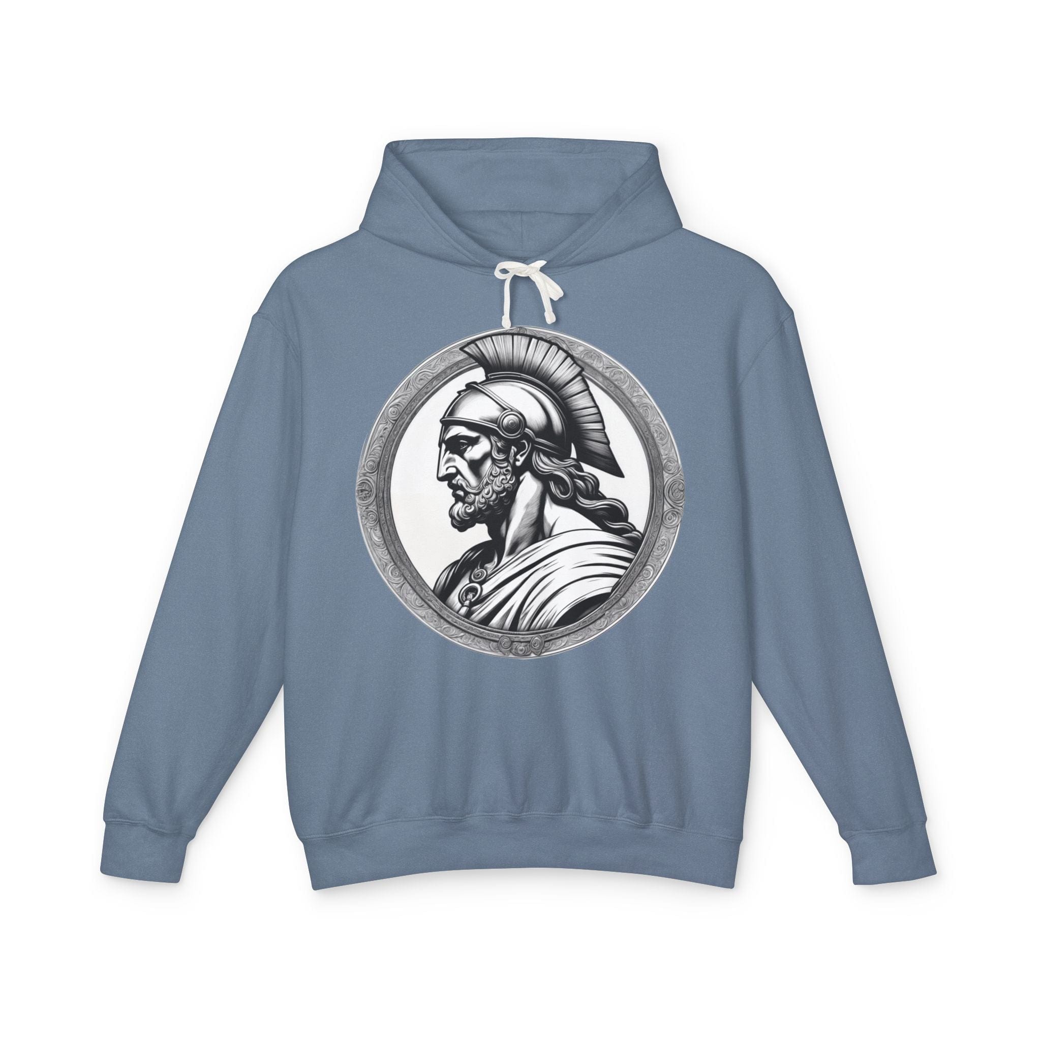 Printify Hoodie S / Blue Jean Achilles Heroes & Quests - Lightweight Hoodie