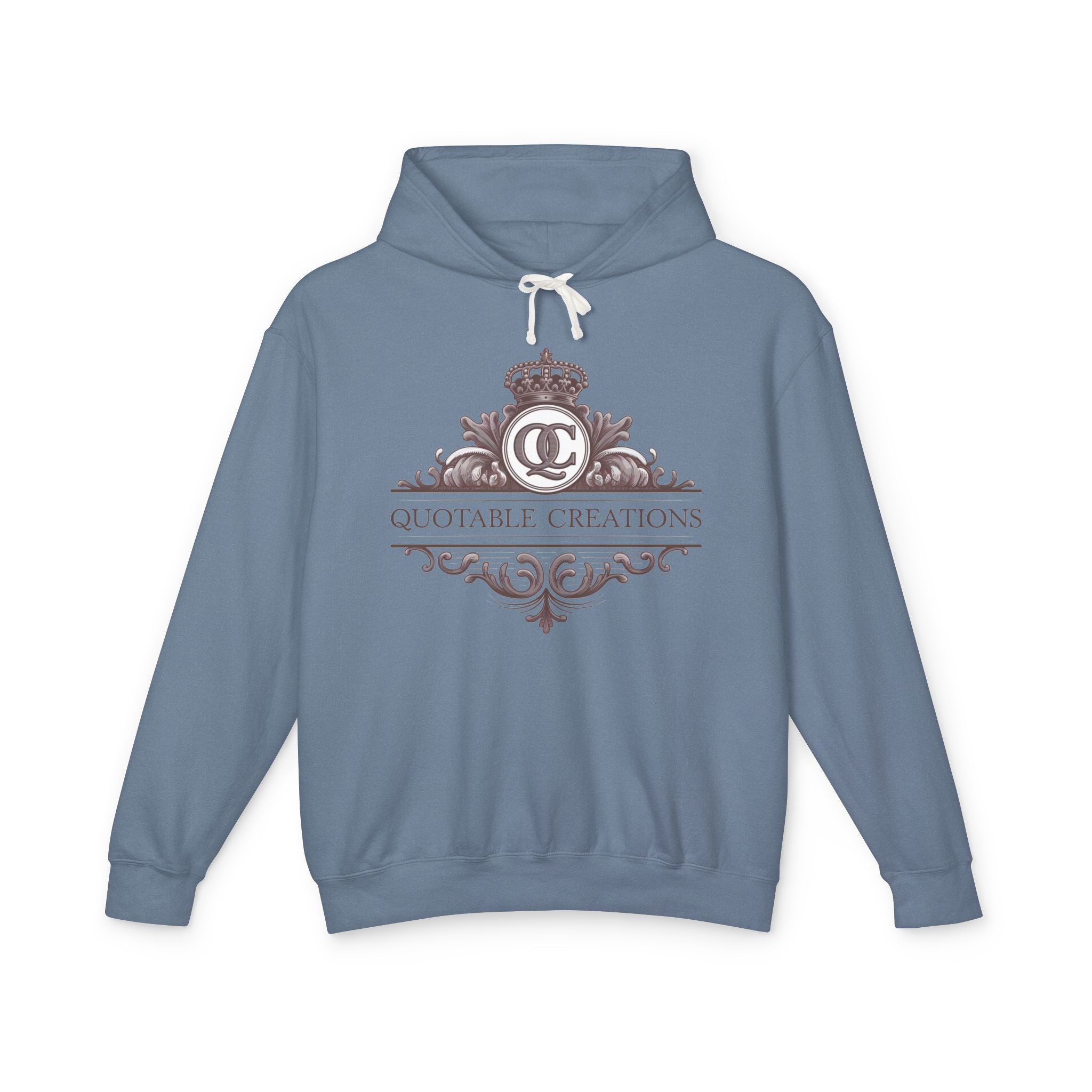 Printify Hoodie S / Blue Jean Quotable Creations - Lightweight Hoodie