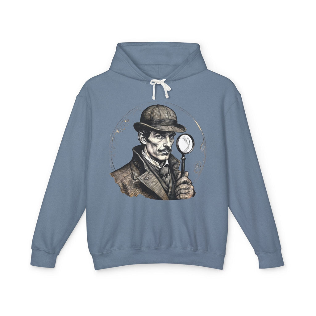 Printify Hoodie S / Blue Jean Sherlock Holmes Mysteries & Monsters - Lightweight Hoodie