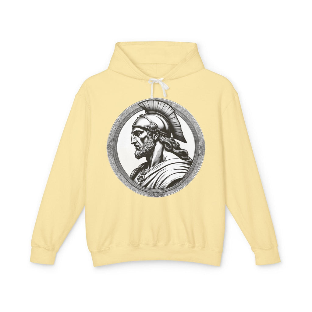 Printify Hoodie S / Butter Achilles Heroes & Quests - Lightweight Hoodie