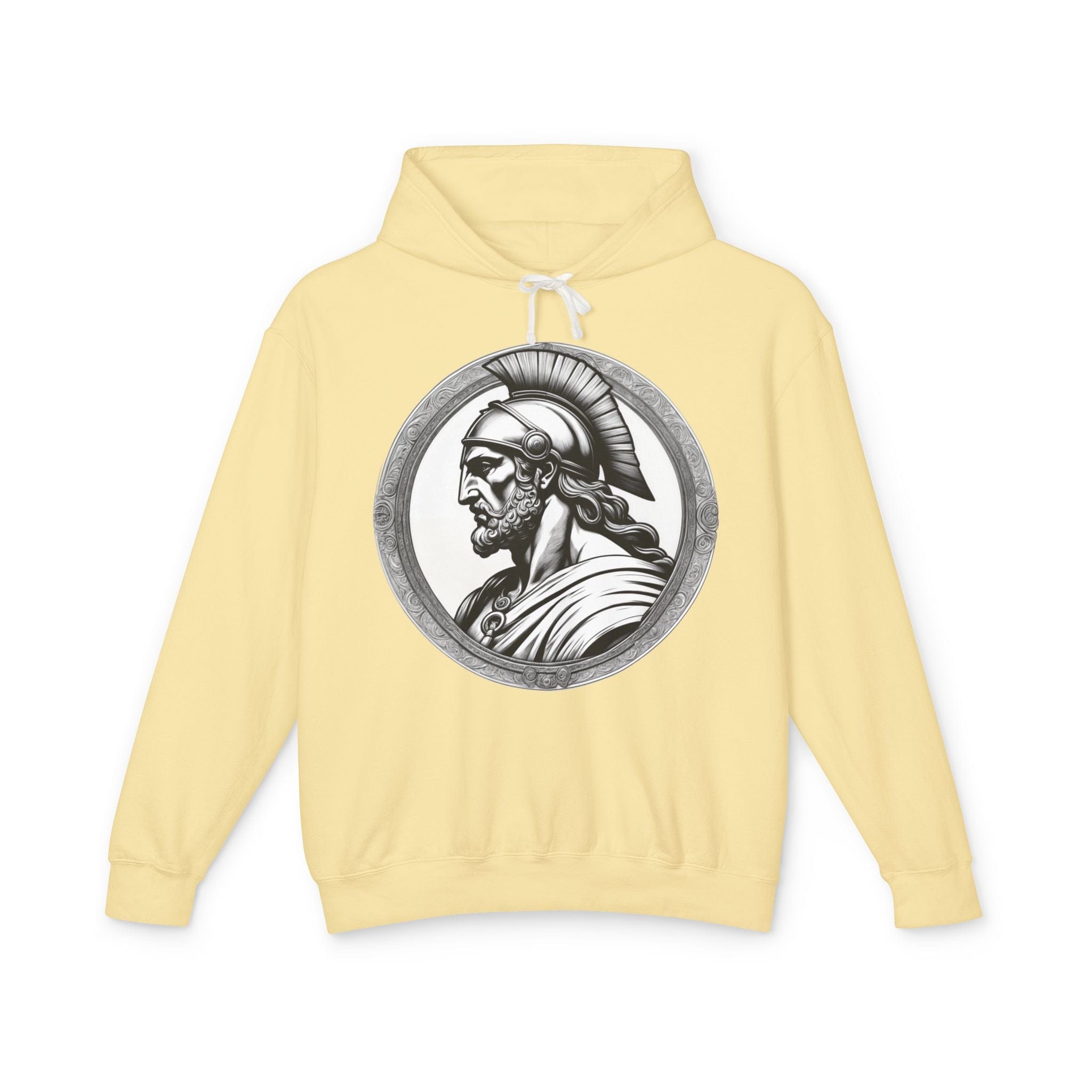 Printify Hoodie S / Butter Achilles Heroes & Quests - Lightweight Hoodie