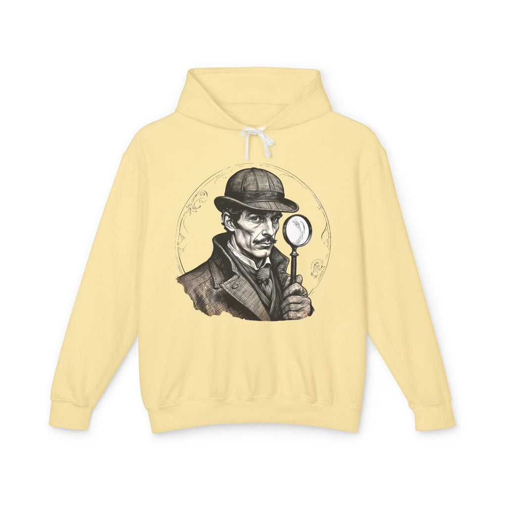Printify Hoodie S / Butter Sherlock Holmes Mysteries & Monsters - Lightweight Hoodie