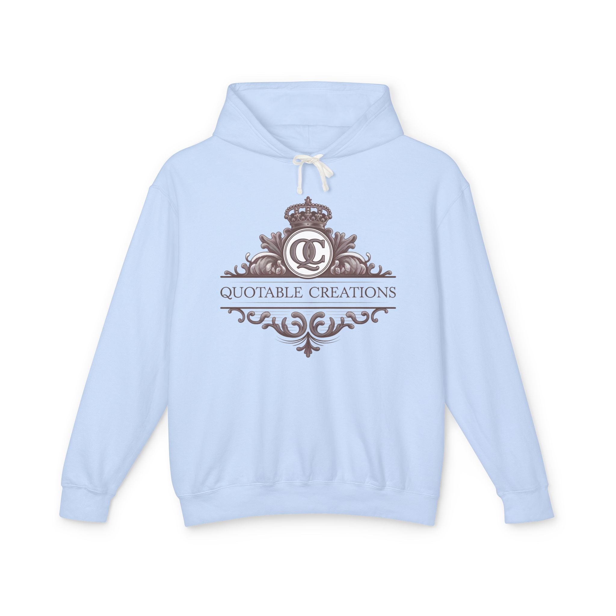 Printify Hoodie S / Hydrangea Quotable Creations - Lightweight Hoodie