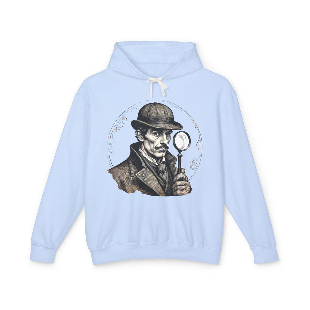 Printify Hoodie S / Hydrangea Sherlock Holmes Mysteries & Monsters - Lightweight Hoodie