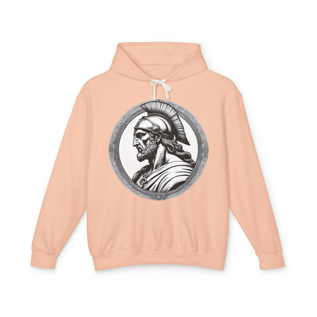 Printify Hoodie S / Peachy Achilles Heroes & Quests - Lightweight Hoodie