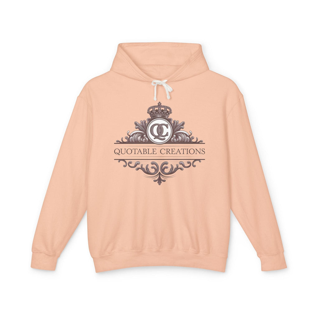 Printify Hoodie S / Peachy Quotable Creations - Lightweight Hoodie