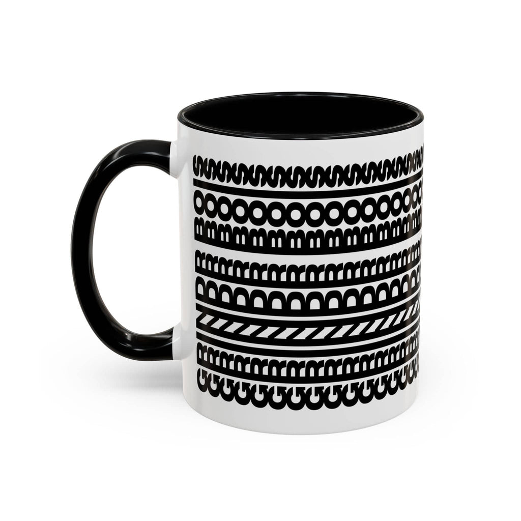Printify Mug 11oz / Black GRINDER BOIS - Hidden Message
