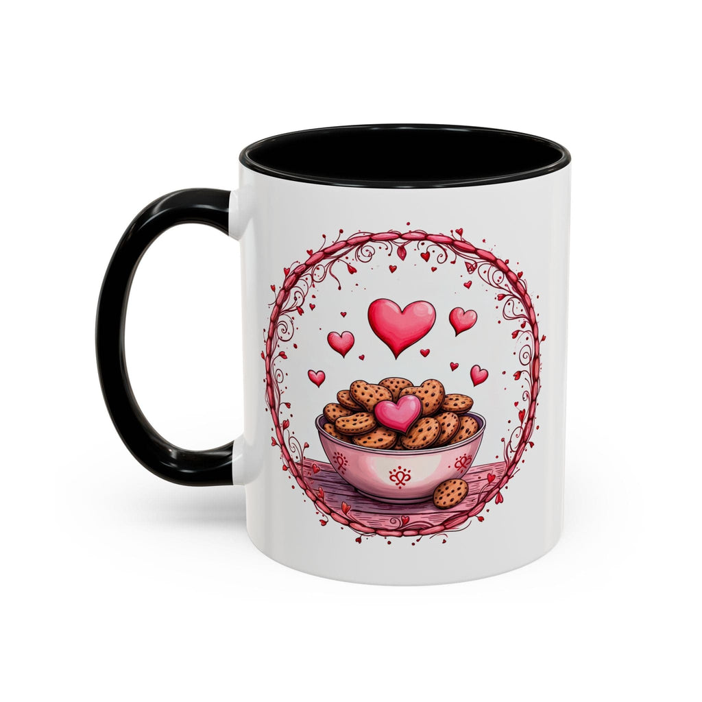 Printify Mug 11oz / Black Mug - Recipe for Love - Love & Fun Mug with QR Code Quote Video