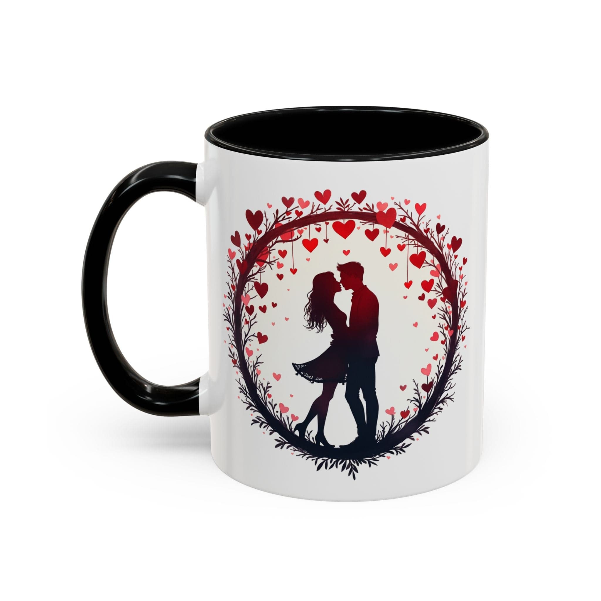 Printify Mug 11oz / Black Perfect Pair Mug Celebrate Unbreakable Love with This Ideal Couples Gift for Lovers and Partner Cherish Togetherness QR Quote Video Keepsake