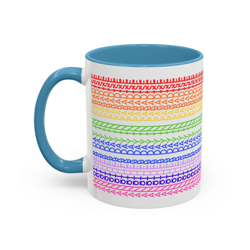 Printify Mug 11oz / Light Blue Another Day In Paradise - Hidden Message Mug
