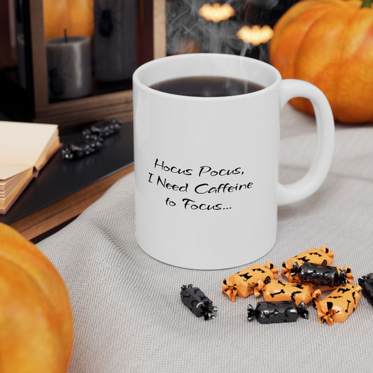 Printify Mug 11oz Motivational Witch Ceramic Mug, Gift for Coffee Lovers, Unique Home Decor, Inspirational Cup, Witch Art Mug, Beverage Cup