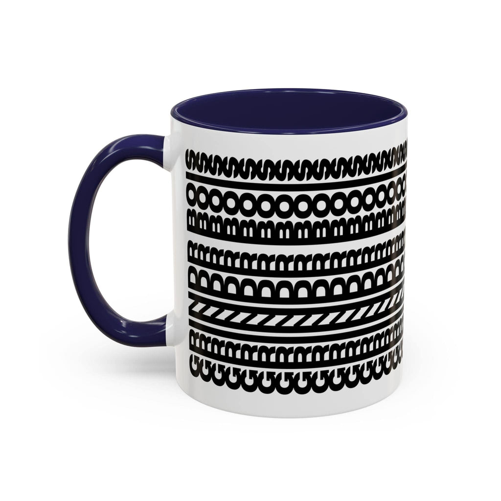 Printify Mug 11oz / Navy GRINDER BOIS - Hidden Message