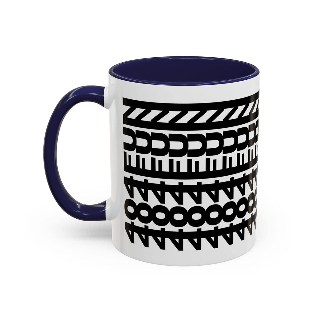 Printify Mug 11oz / Navy Mug - 404FUN - Hidden Message