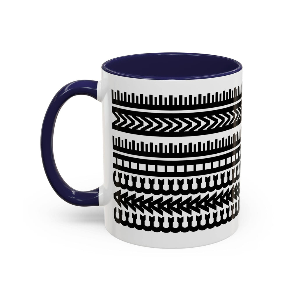 Printify Mug 11oz / Navy Mug - CACHE ME - Hidden Message