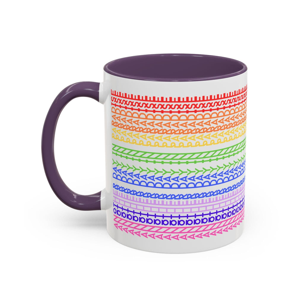 Printify Mug 11oz / Purple Another Day In Paradise - Hidden Message Mug