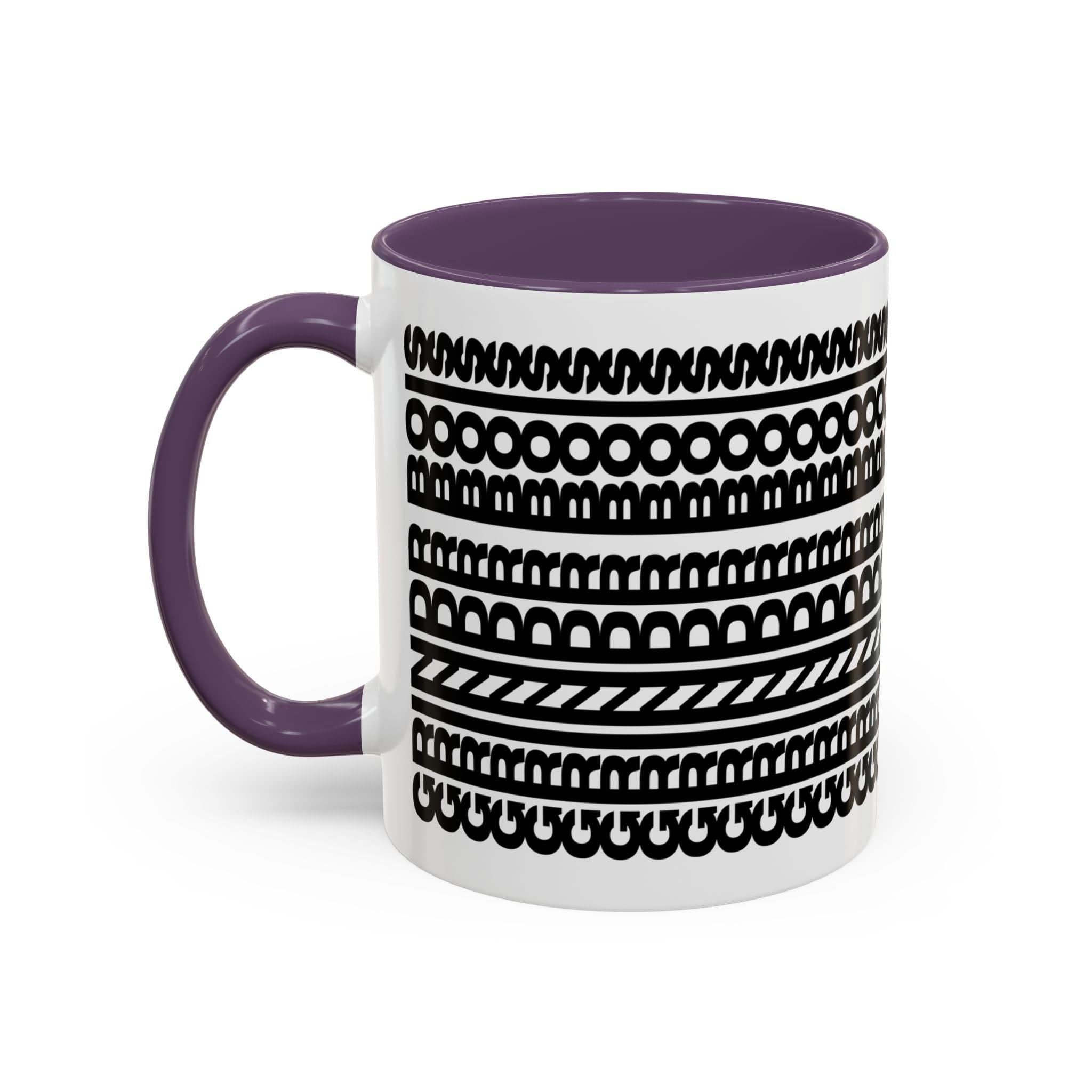 Printify Mug 11oz / Purple GRINDER BOIS - Hidden Message