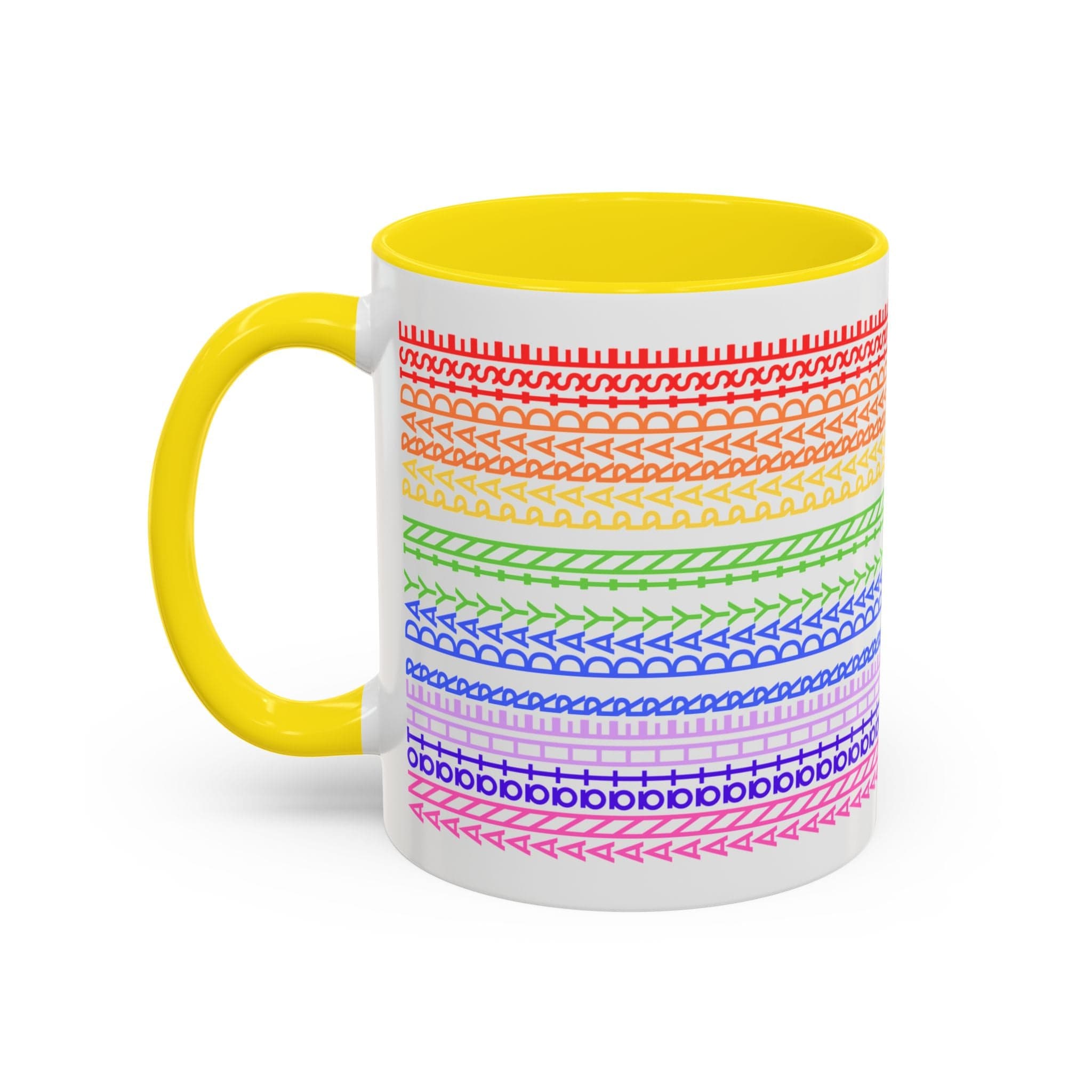 Printify Mug 11oz / Yellow Another Day In Paradise - Hidden Message Mug