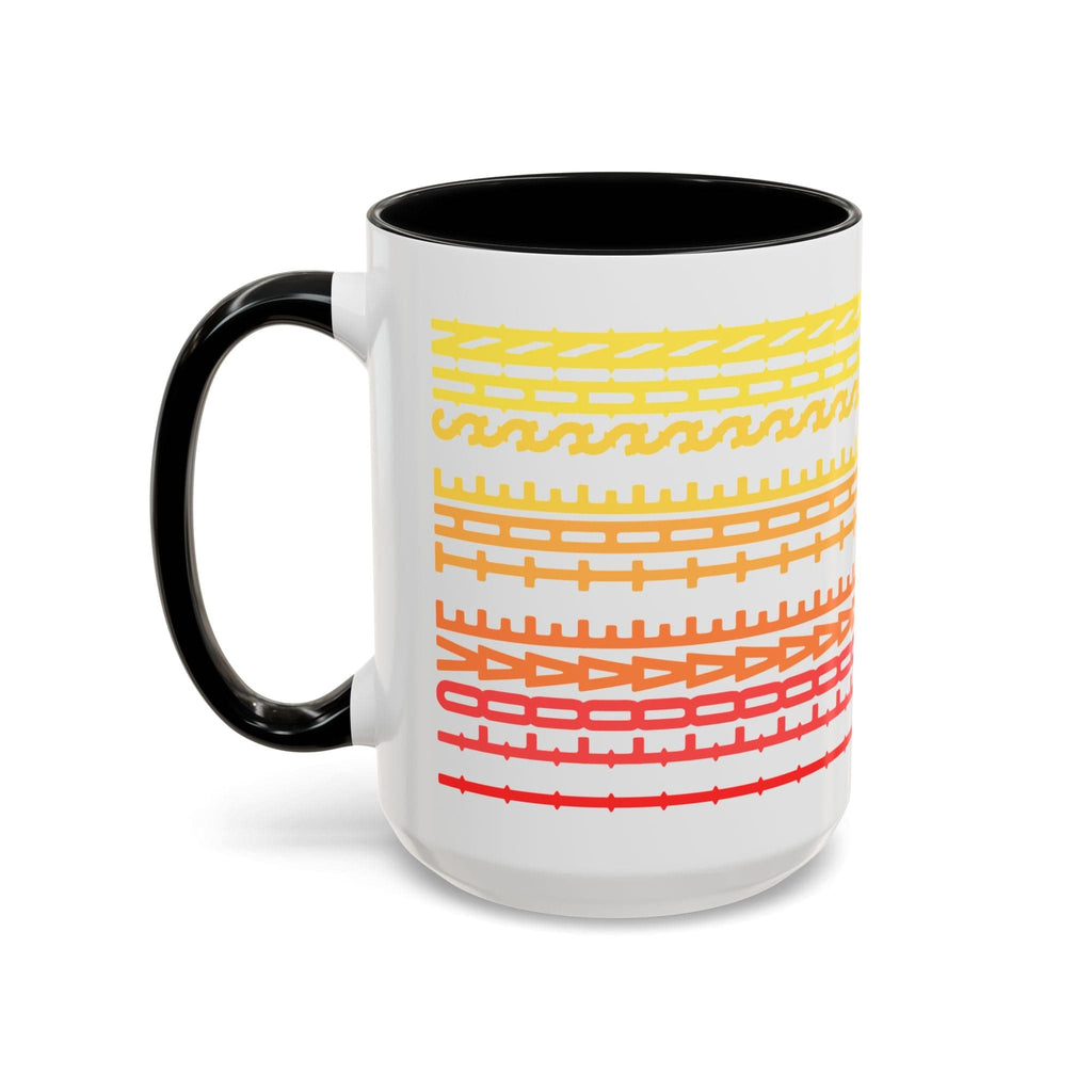Printify Mug 15oz / Black Mug - I Love The Sun - Hidden Message