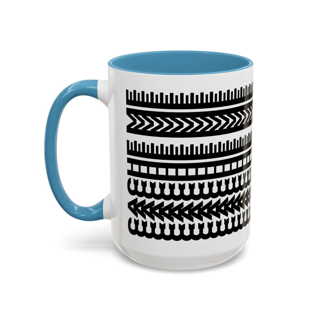 Printify Mug 15oz / Light Blue Mug - CACHE ME - Hidden Message