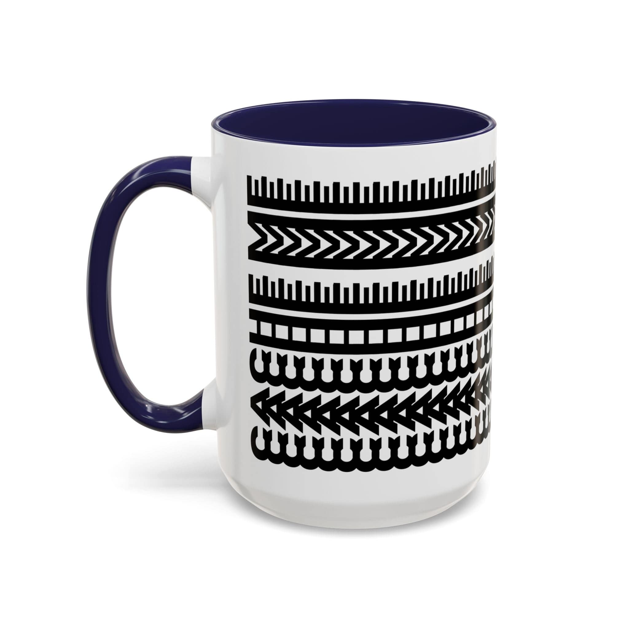 Printify Mug 15oz / Navy Mug - CACHE ME - Hidden Message