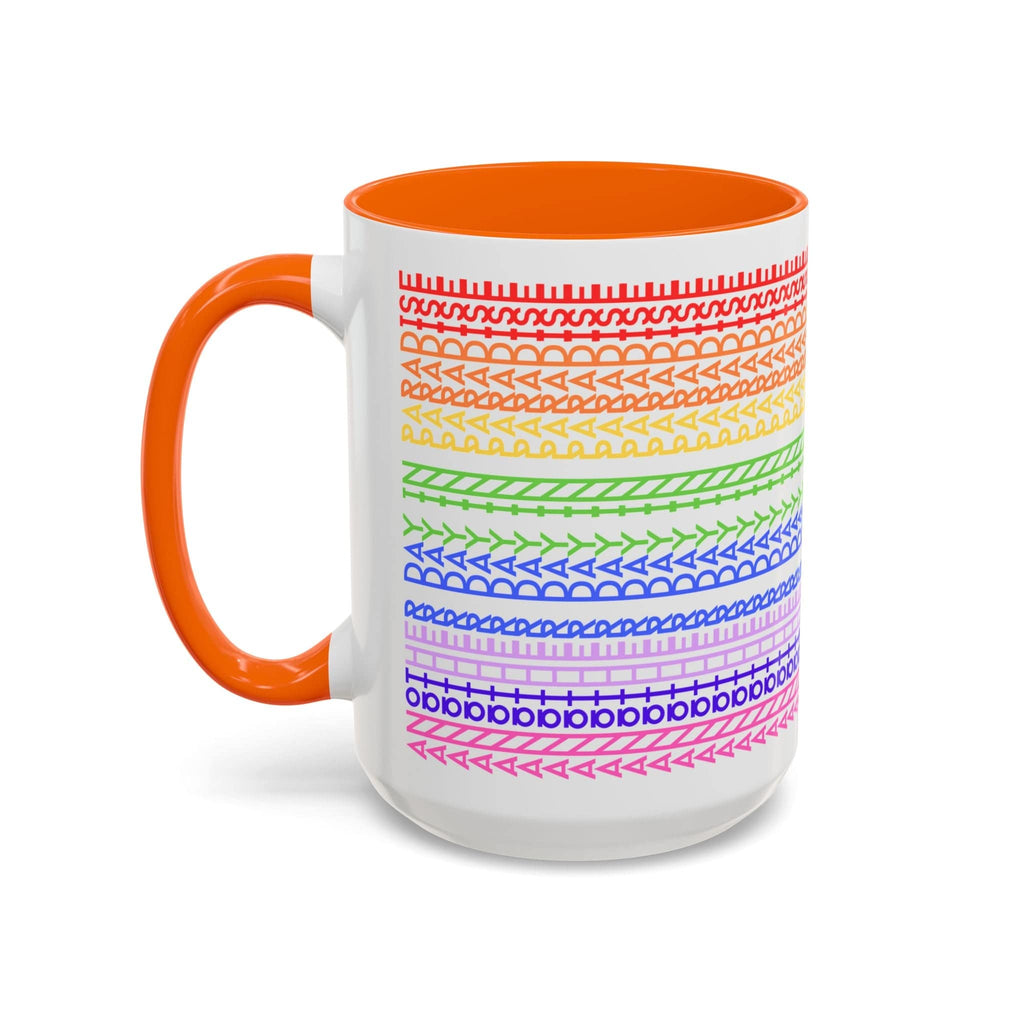 Printify Mug 15oz / Orange Another Day In Paradise - Hidden Message Mug