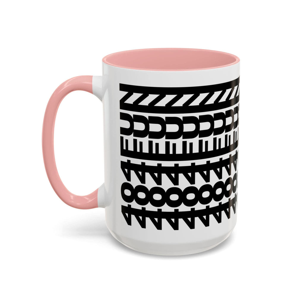 Printify Mug 15oz / Pink Mug - 404FUN - Hidden Message