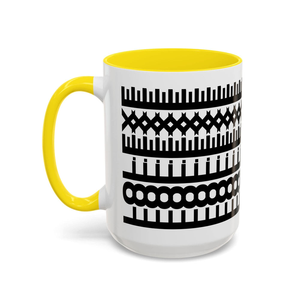 Printify Mug 15oz / Yellow Mug - LOL.EXE - Hidden Message