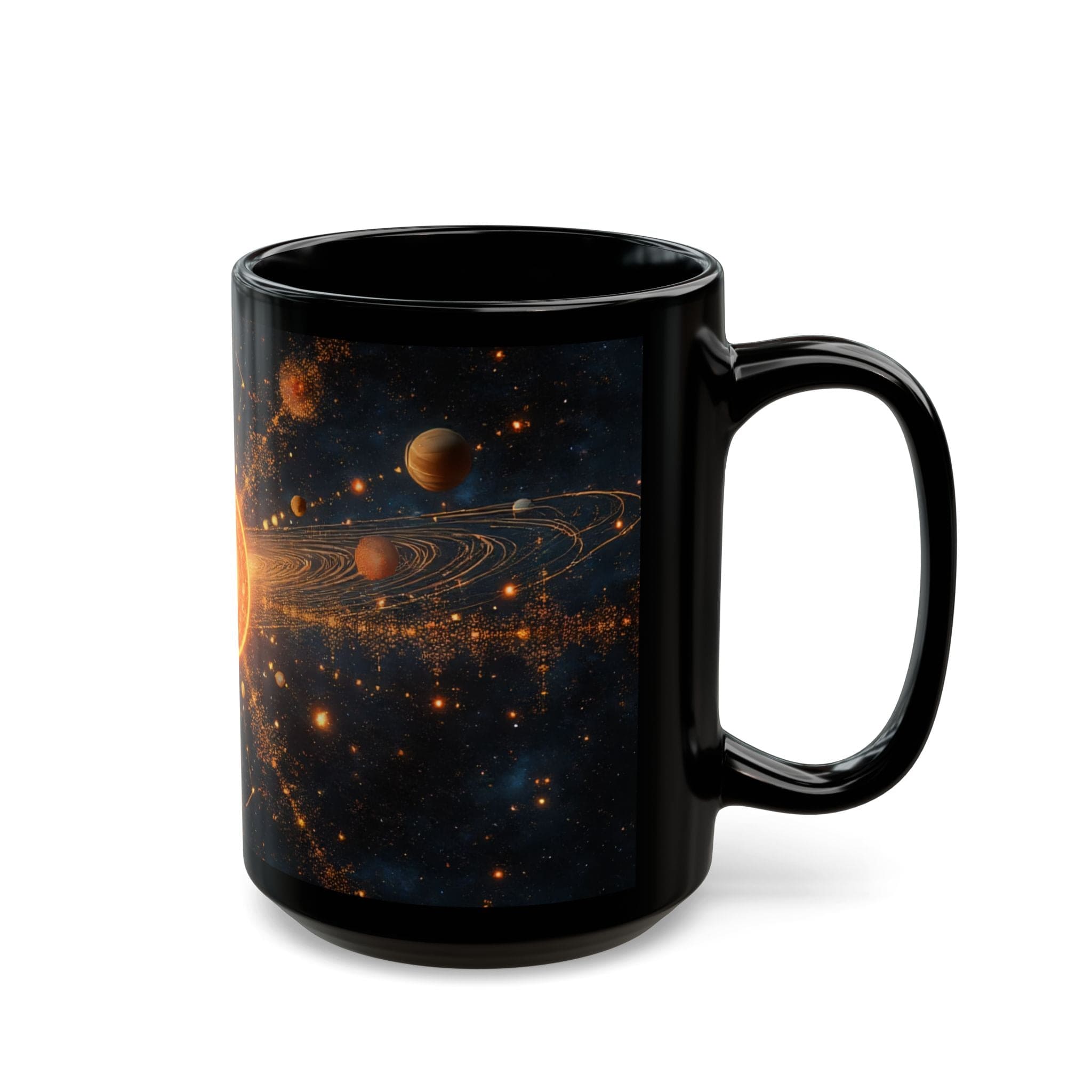 Printify Mug Cosmic Galaxy Mug: Celestial Space Art Coffee Cup for Science Lovers, Interstellar Drinkware Gift