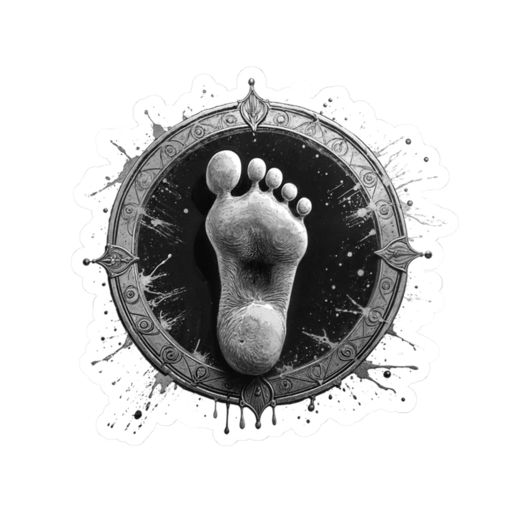 Printify Paper products 2" × 2" / White Chasing Legends - Bigfoot & Legends Kiss-Cut Stickers