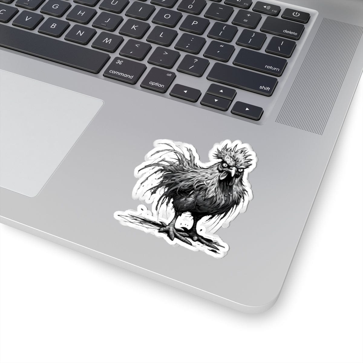Printify Paper products 3" × 3" / White Chicken I'm Fine - Everything's Fine Kiss-Cut Stickers