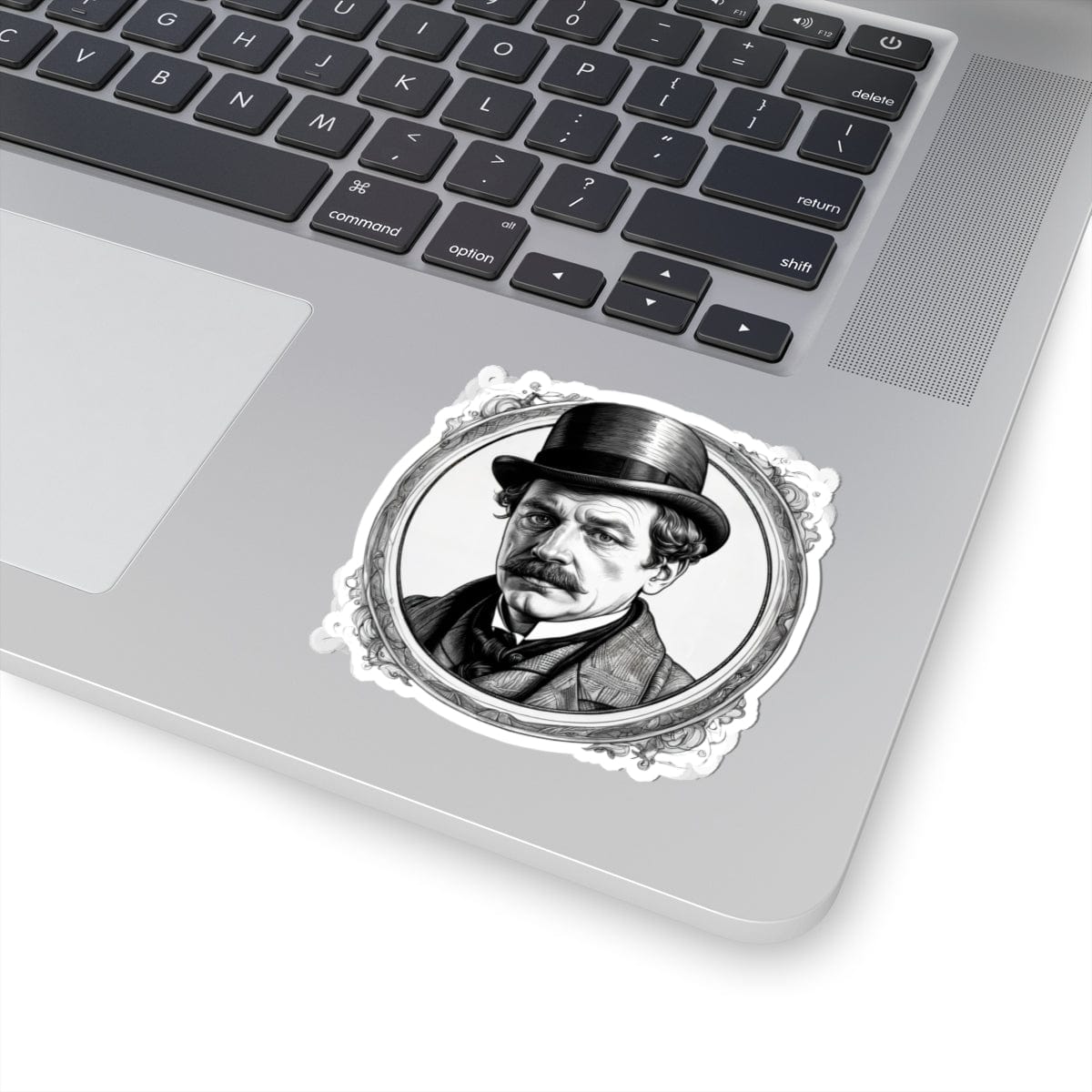 Printify Paper products 3" × 3" / White Dr. Watson - Mysteries & Monsters Kiss-Cut Stickers