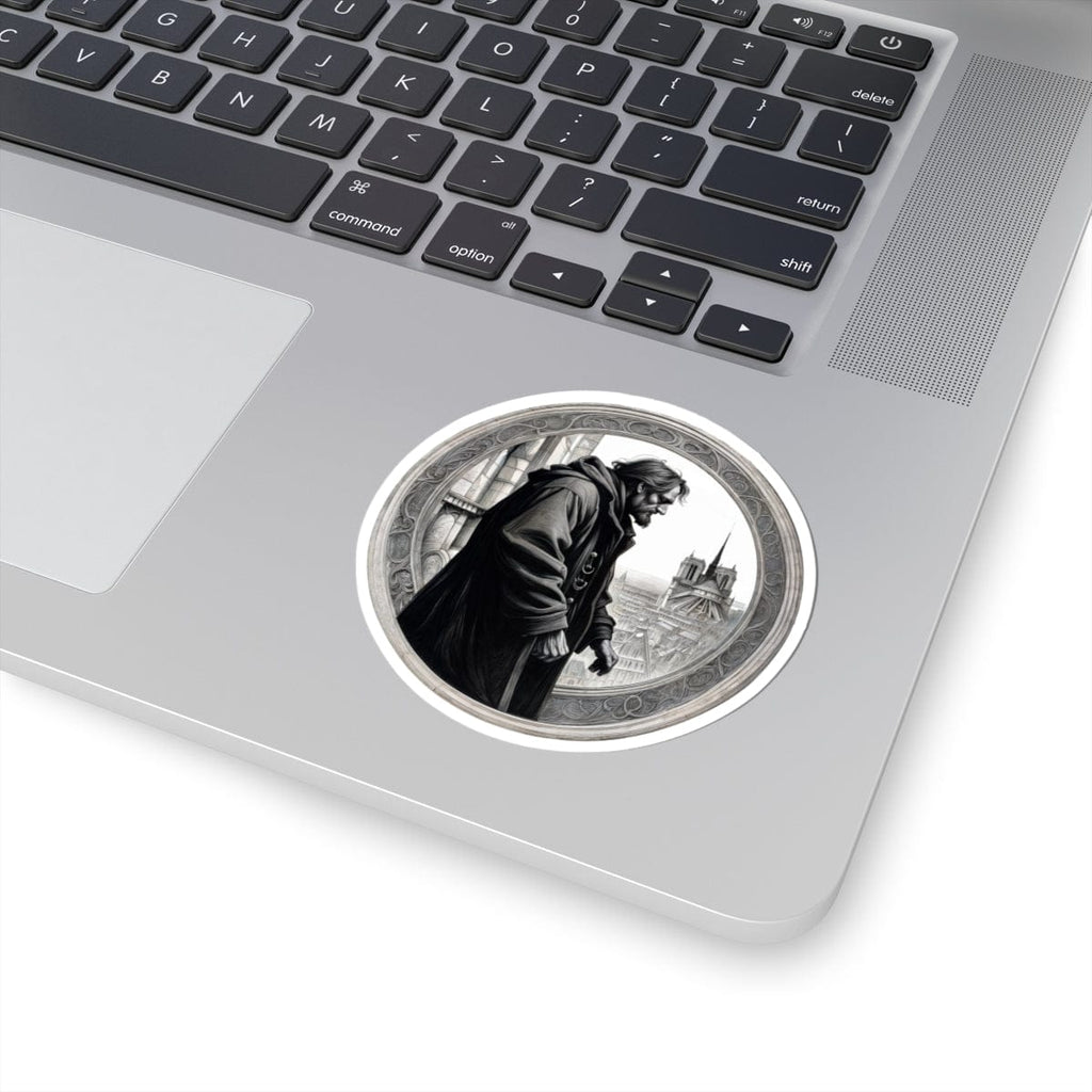 Printify Paper products 3" × 3" / White Hunchback of Notre Dame - Mysteries & Monsters Kiss-Cut Stickers