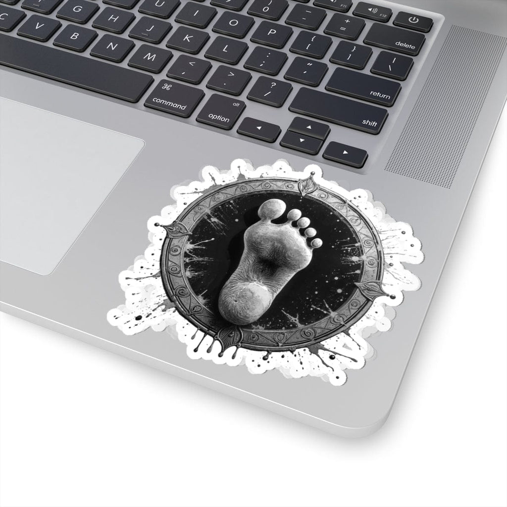 Printify Paper products 4" × 4" / White Chasing Legends - Bigfoot & Legends Kiss-Cut Stickers