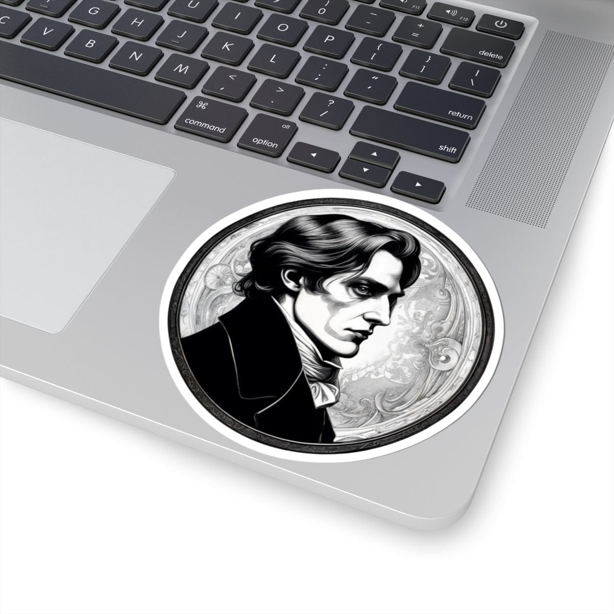 Printify Paper products 4" × 4" / White Dorian Gray - Mysteries & Monsters Kiss-Cut Stickers